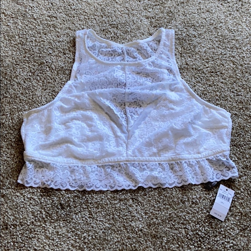NWT White aerie Bralette